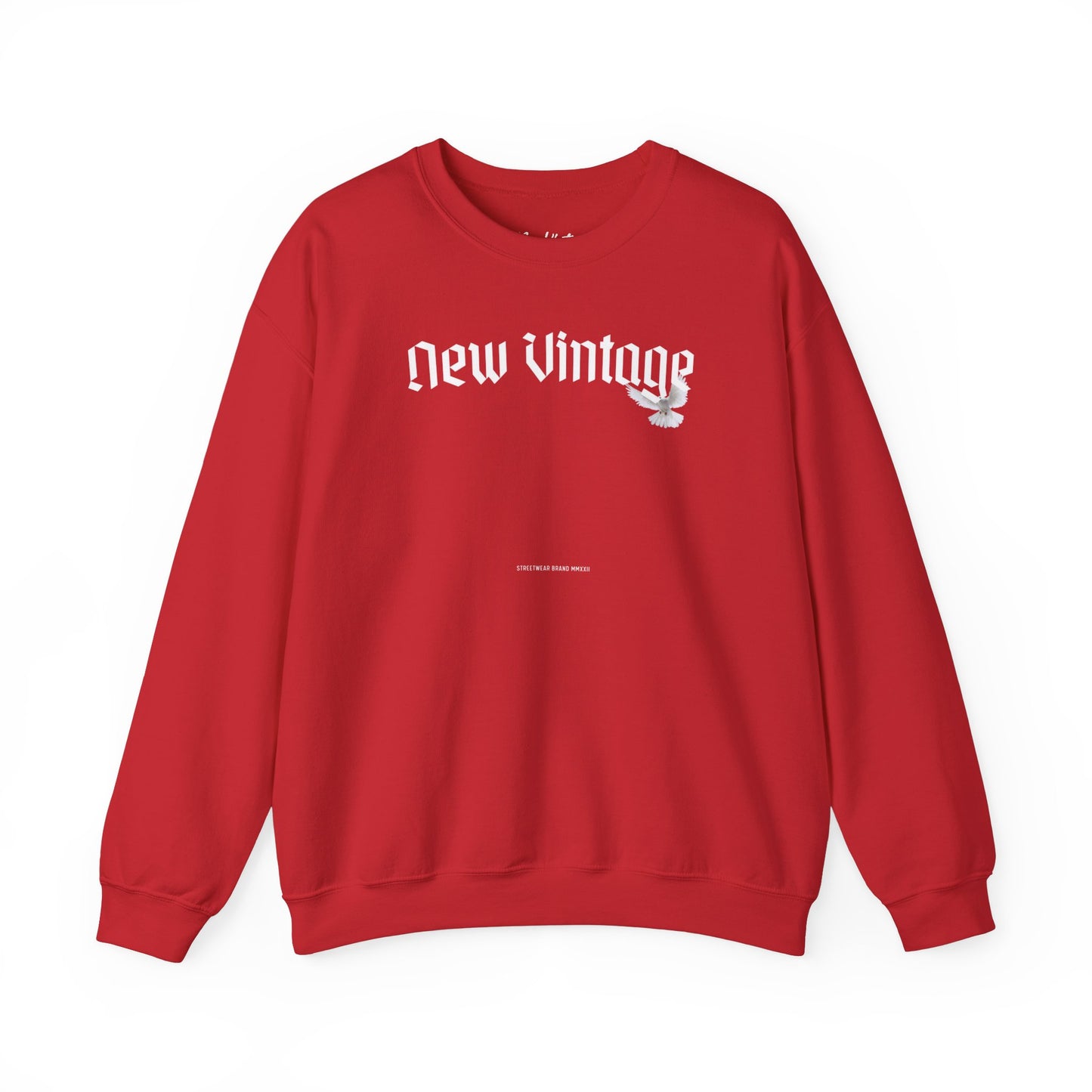 New Vintage Streetwear™ Dove Crewneck Sweatshirt | FRONT PRINT