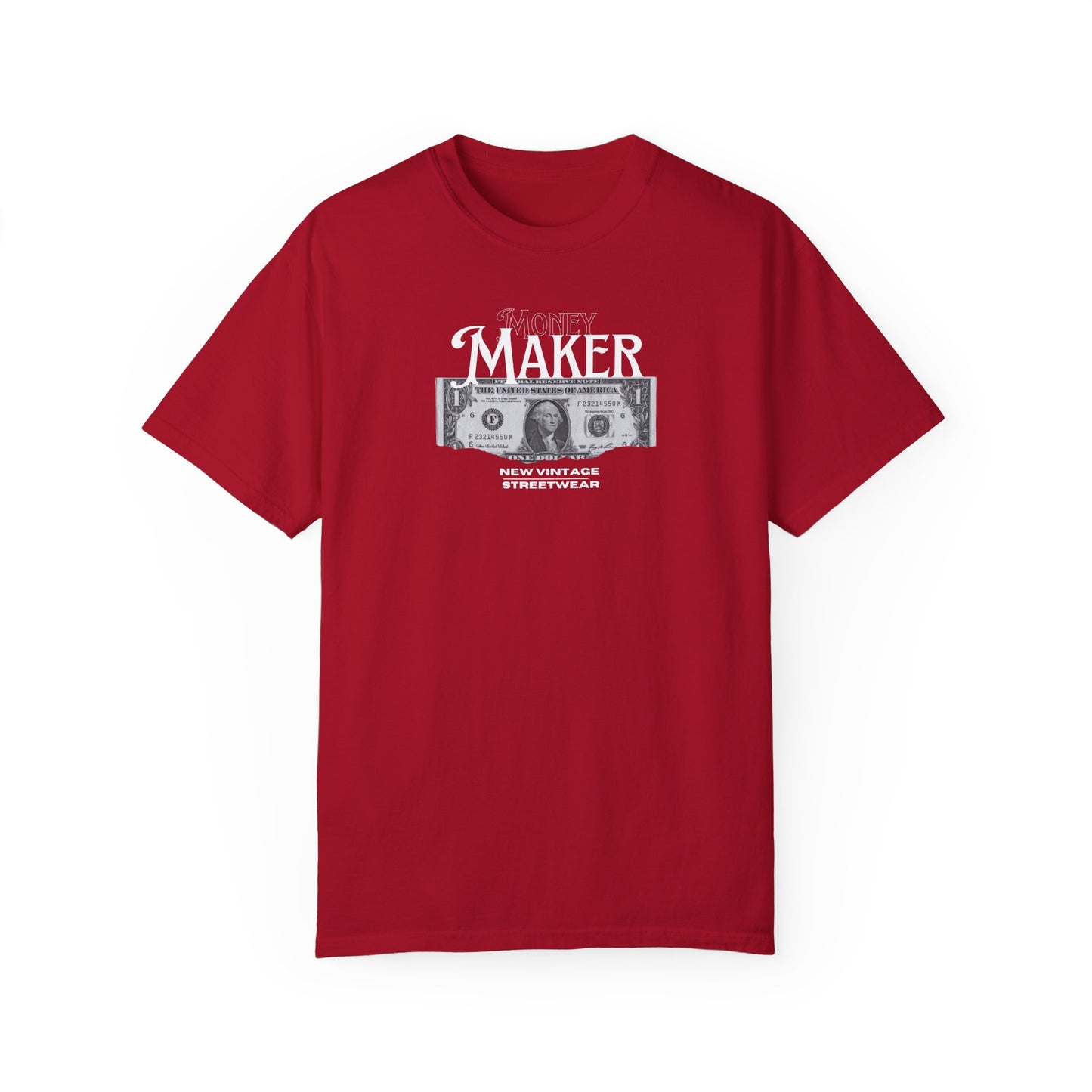 Money Maker New Vintage Streetwear™ T-Shirt | FRONT PRINT