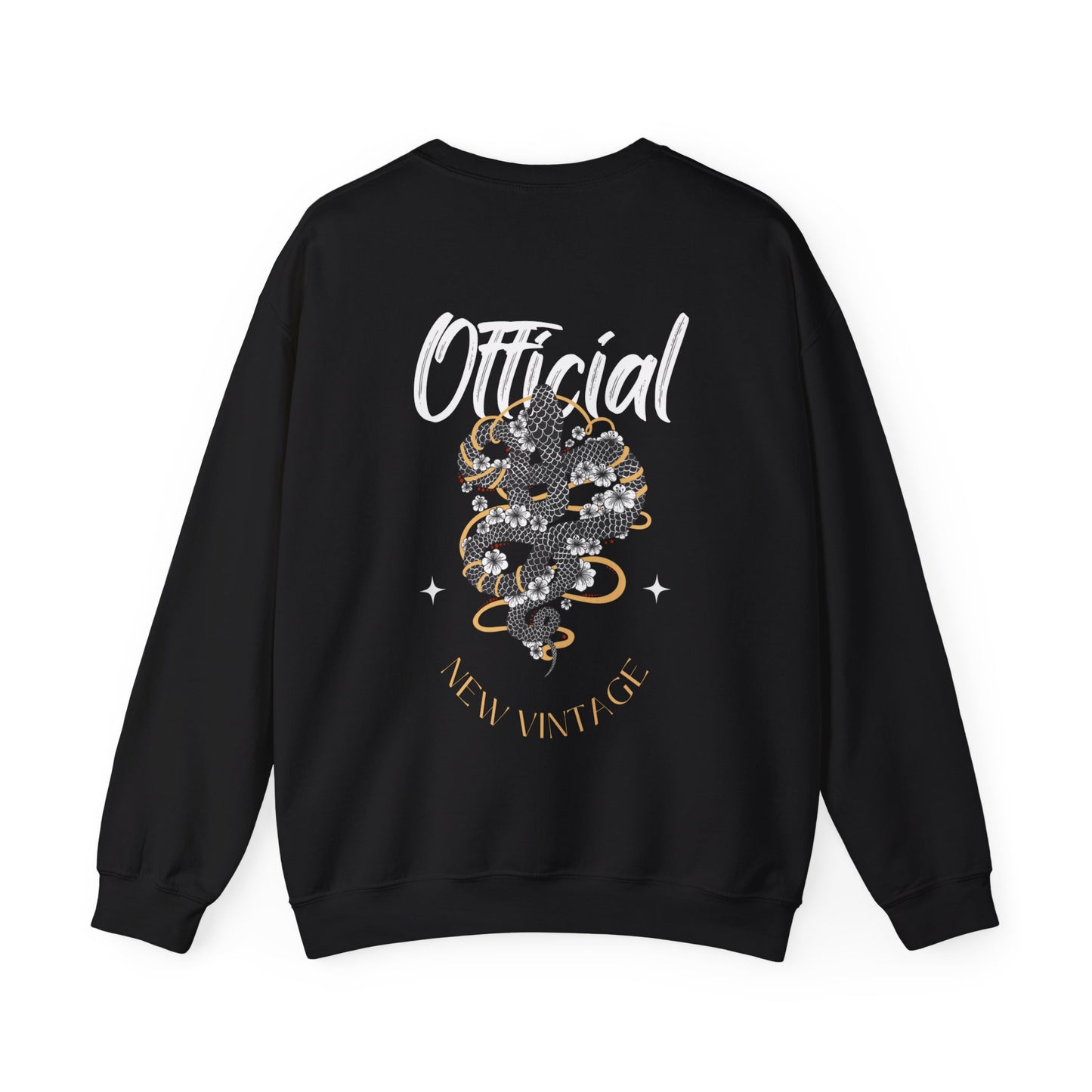 Official New Vintage Streetwear™ Snake Crewneck Sweatshirt | FRONT PRINT