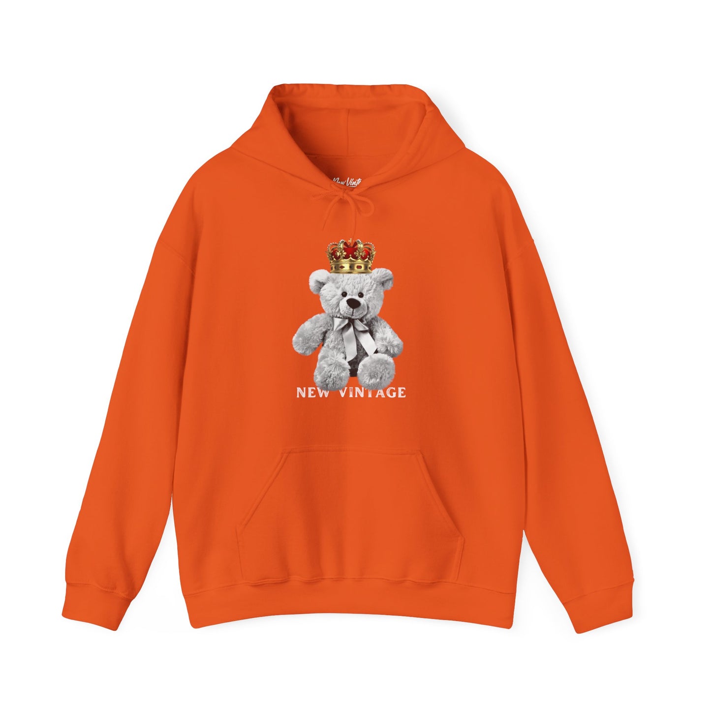 Teddy King New Vintage Streetwear™ Hoodie | FRONT PRINT