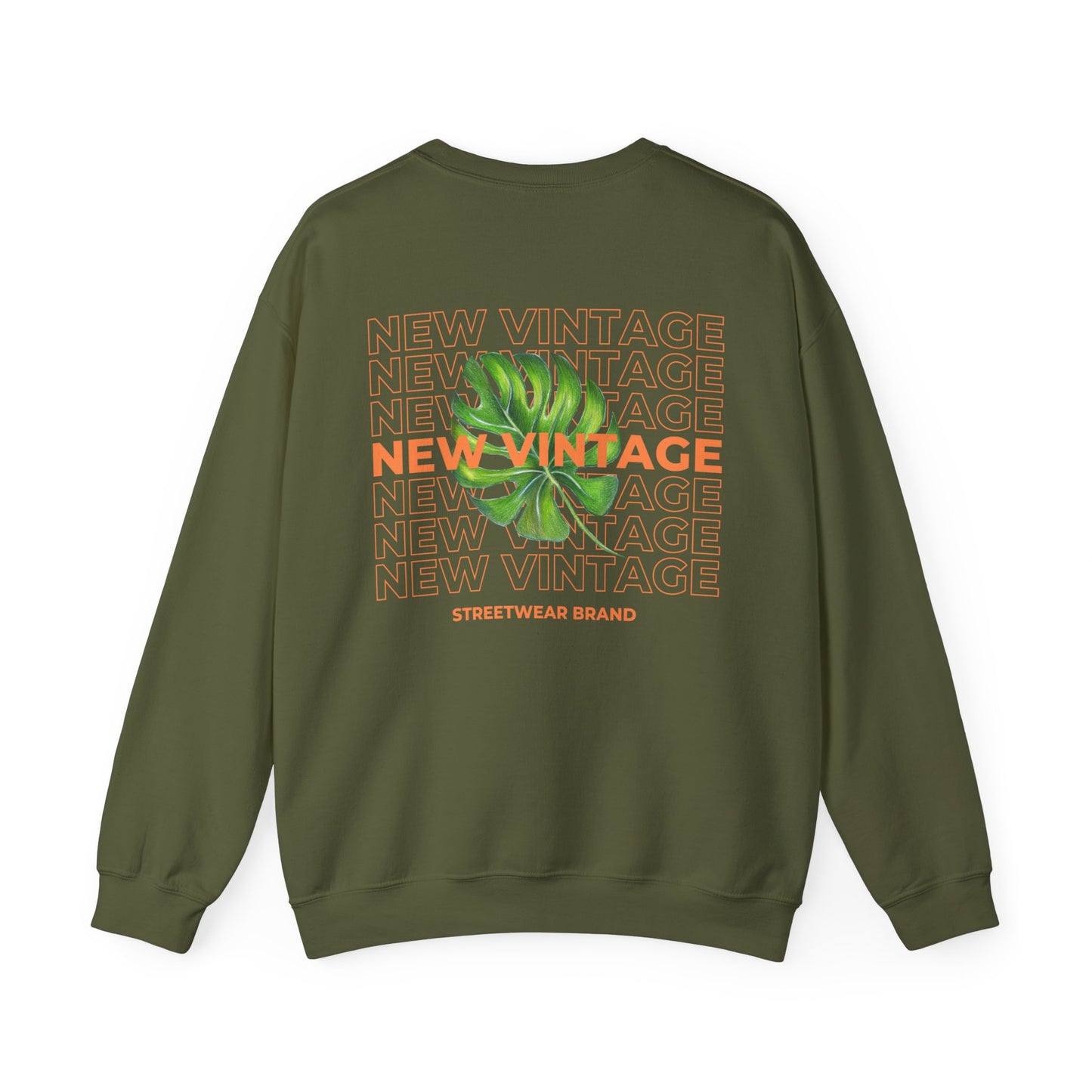 New Vintage Streetwear™ Crewneck Sweatshirt | BACK PRINT