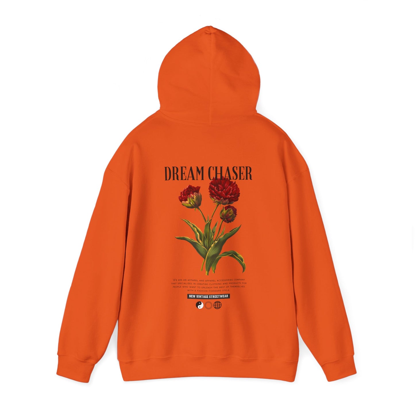 Dreamchaser New Vintage Streetwear™ Hoodie | BACK PRINT