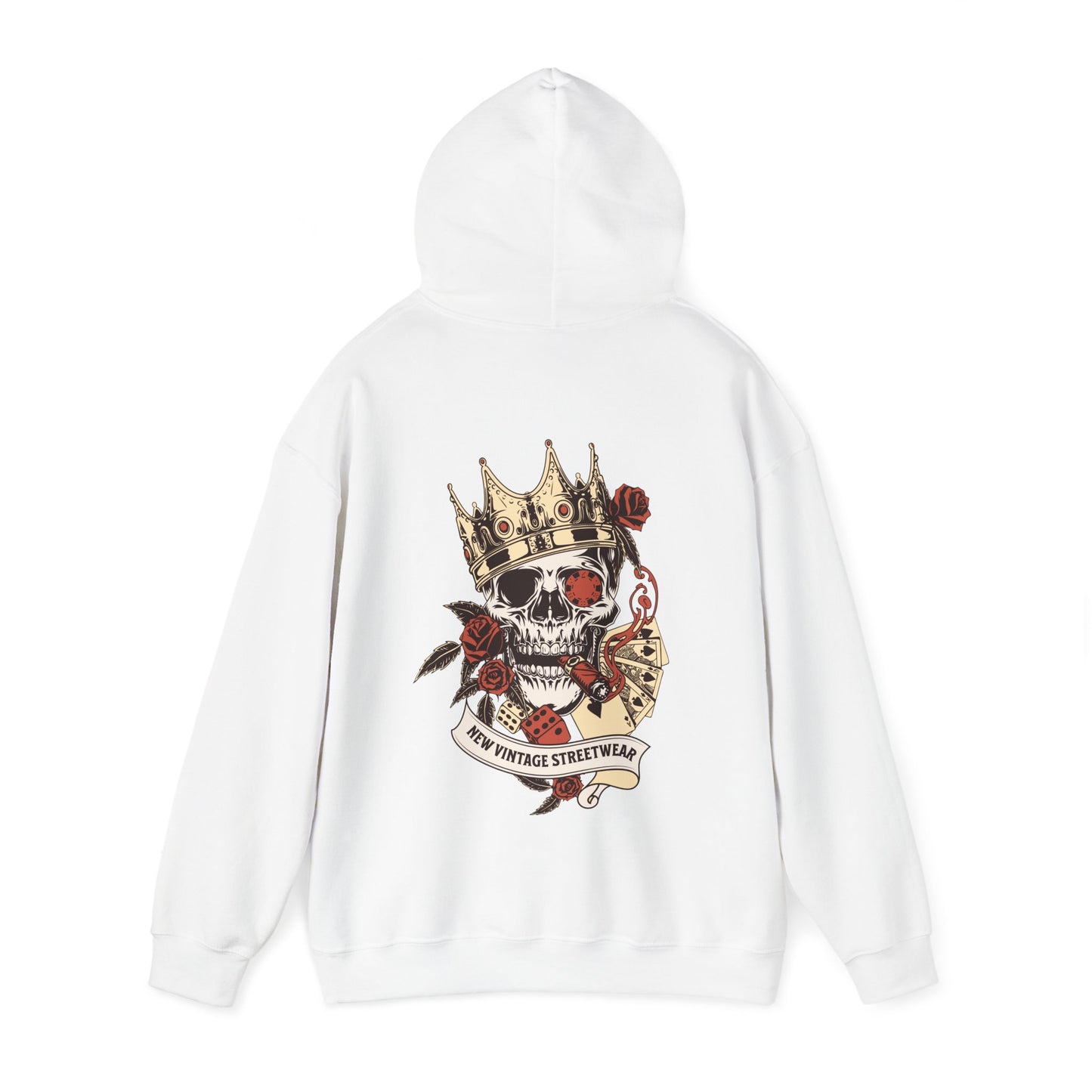 King of Spades New Vintage Streetwear™ Hoodie | BACK PRINT