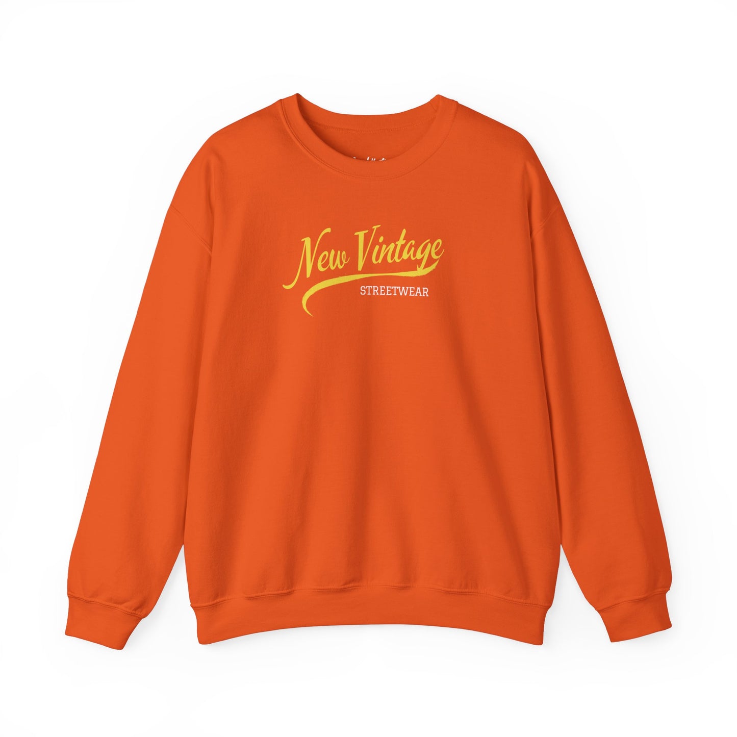 New Vintage Streetwear™ Cursive Crewneck Sweatshirt | FRONT PRINT