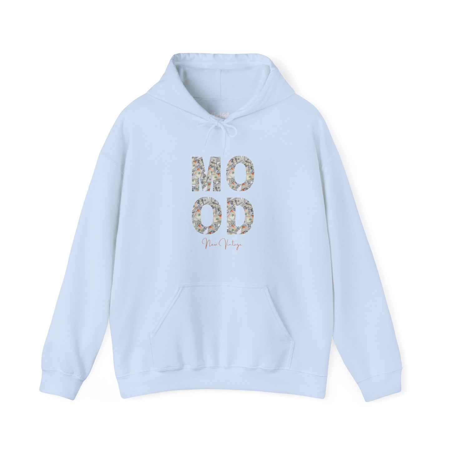 Money Mood New Vintage Streetwear™ Hoodie | FRONT & BACK PRINT