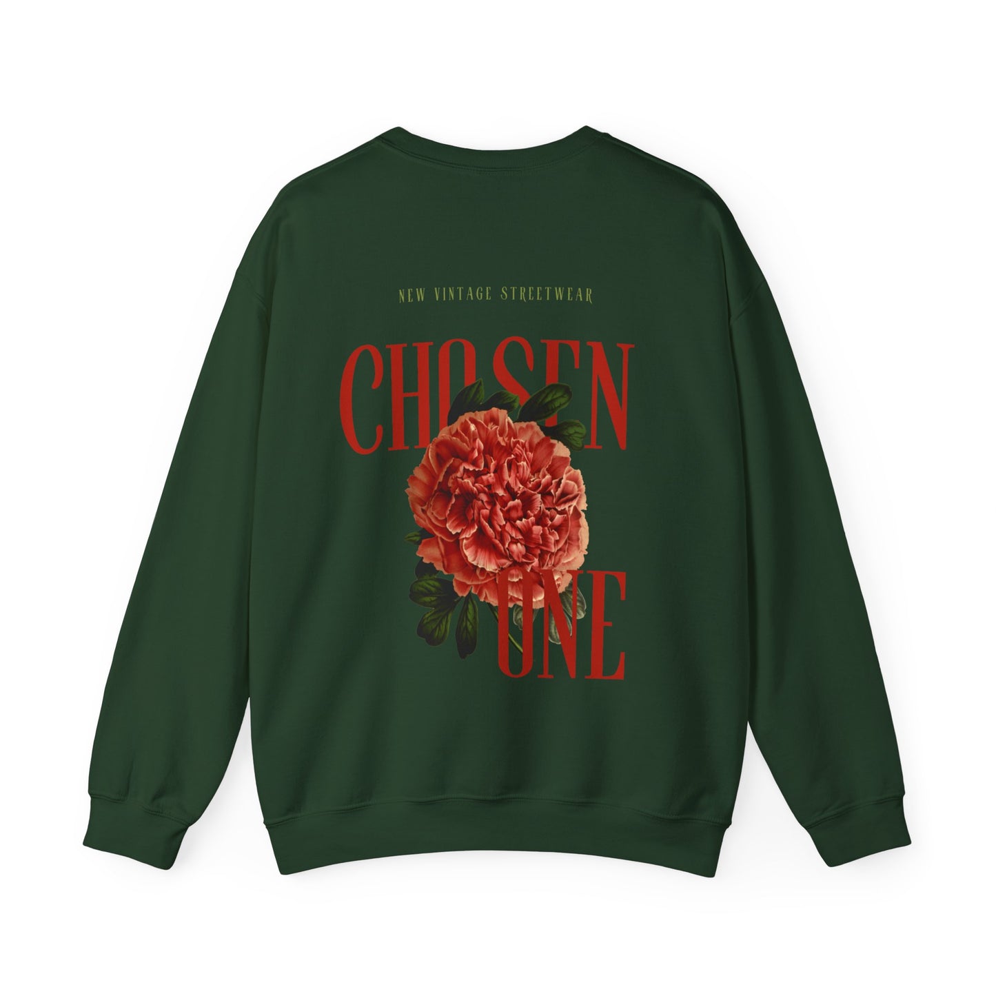 Chosen One New Vintage Streetwear™ Crewneck Sweatshirt | BACK PRINT