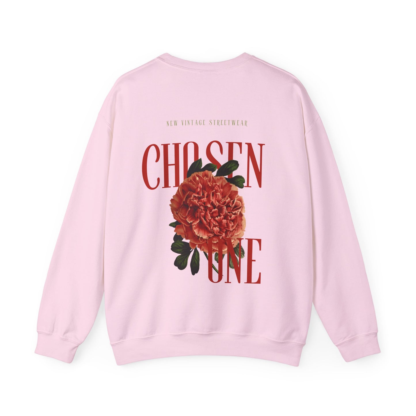 Chosen One New Vintage Streetwear™ Crewneck Sweatshirt | BACK PRINT