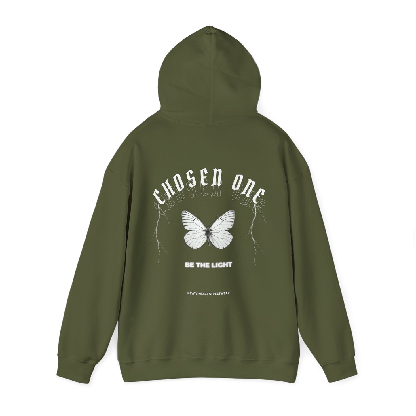 Chosen One Butterfly New Vintage Streetwear™ Hoodie | BACK PRINT