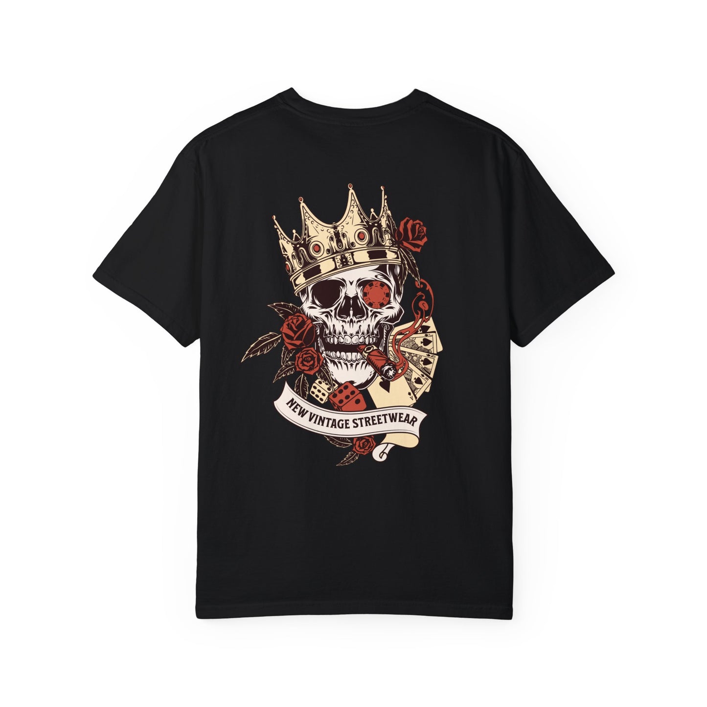 King of Spades New Vintage Streetwear™ T-shirt | BACK PRINT