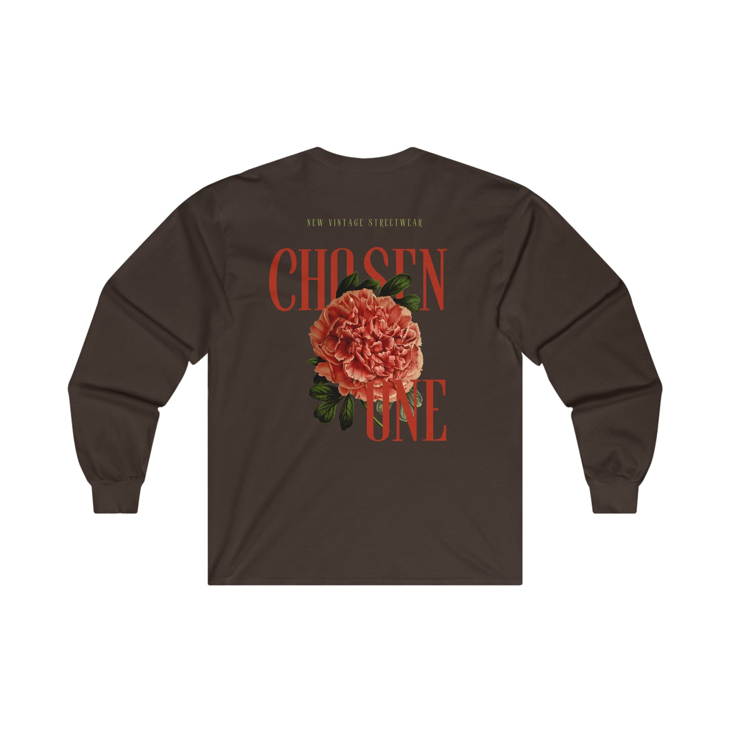 Chosen One New Vintage Streetwear™ Long Sleeve Tee | BACK PRINT