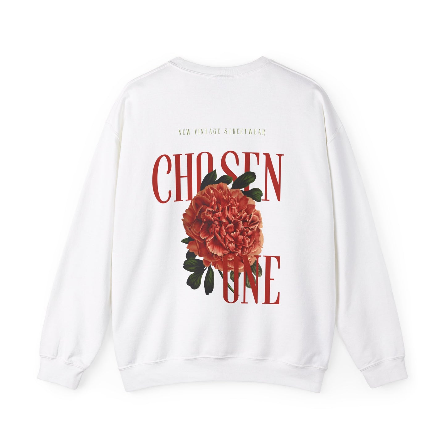 Chosen One New Vintage Streetwear™ Crewneck Sweatshirt | BACK PRINT