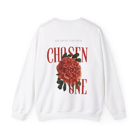 Chosen One New Vintage Streetwear™ Crewneck Sweatshirt | BACK PRINT