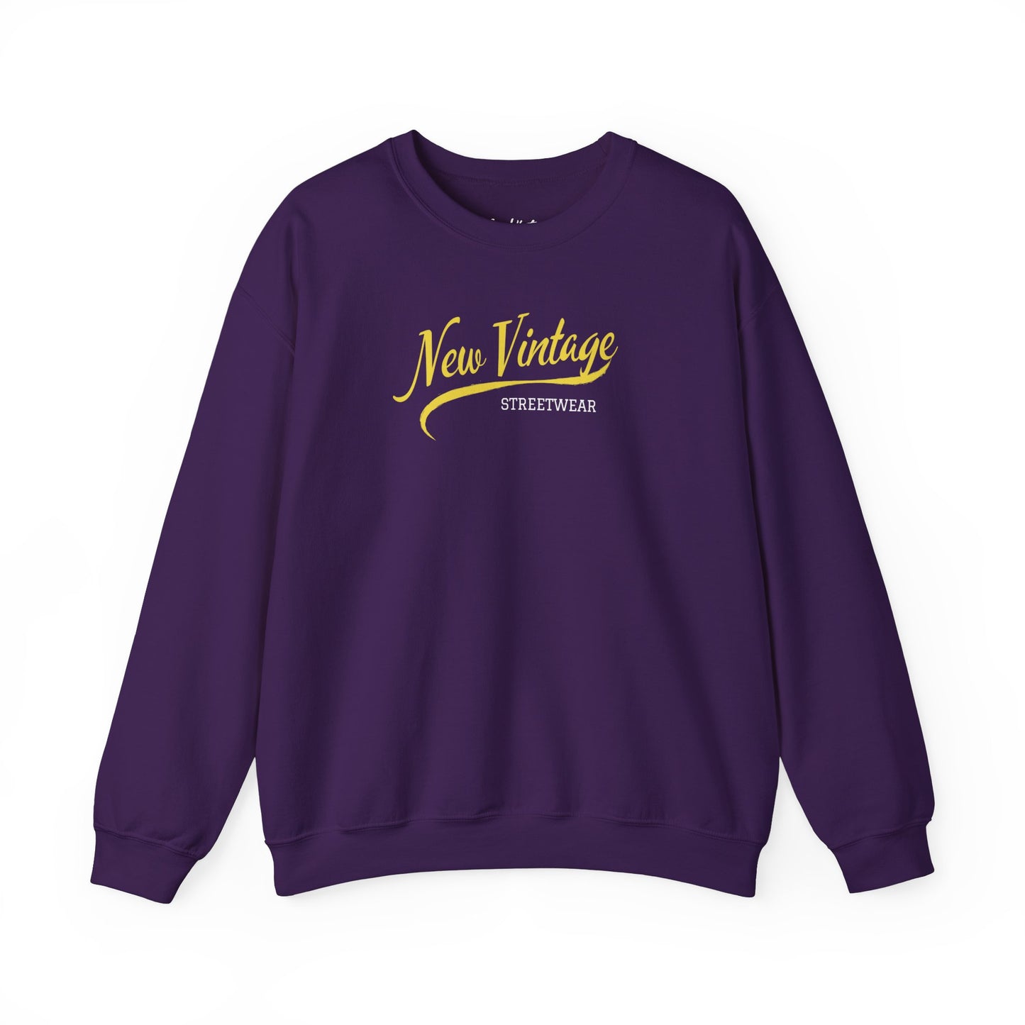 New Vintage Streetwear™ Cursive Crewneck Sweatshirt | FRONT PRINT