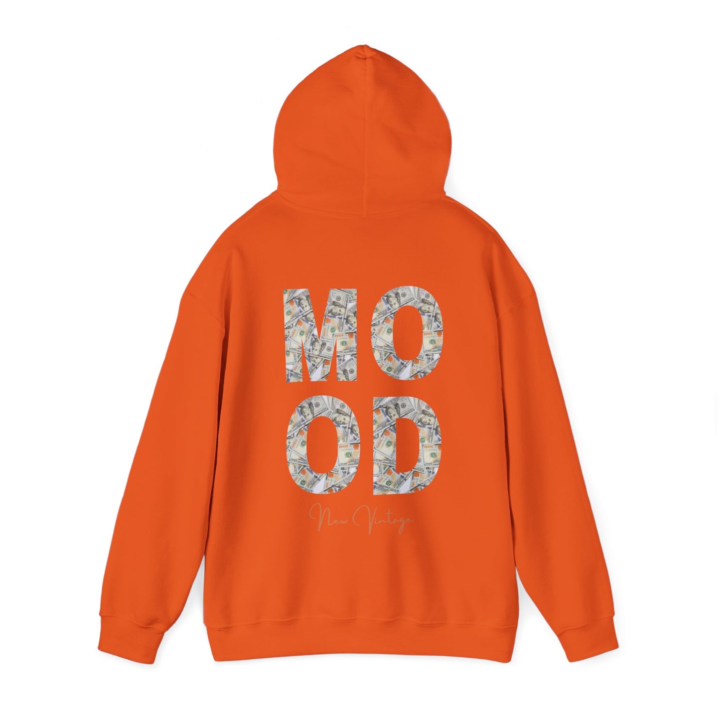 Money Mood New Vintage Streetwear™ Hoodie | FRONT & BACK PRINT