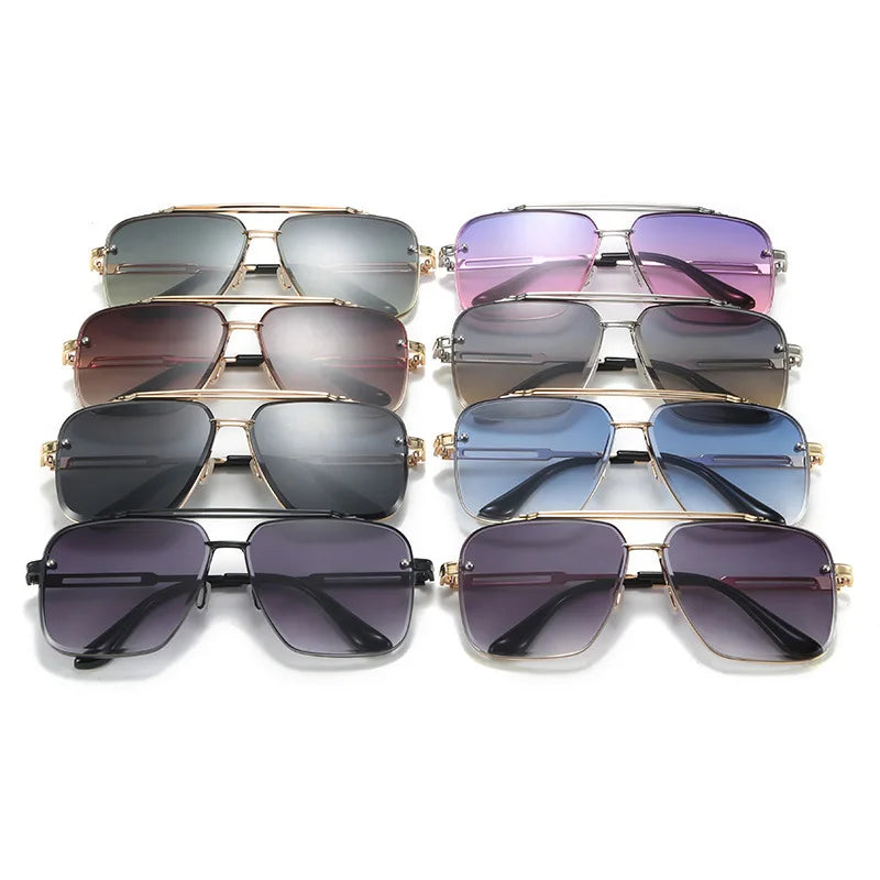 New Vintage Streetwear™  Classic Mach Six Style Gradient Sunglasses