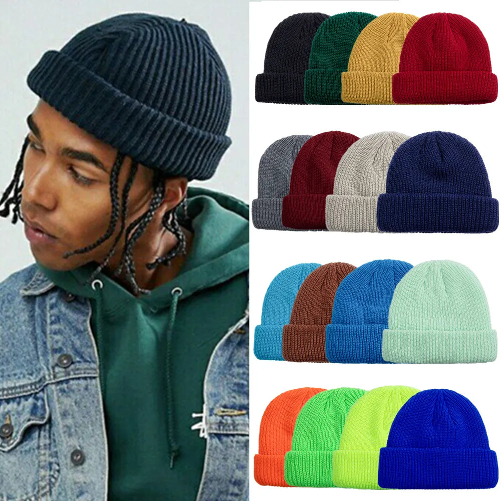 New Vintage Streetwear™ Ribbed Fisherman Beanie