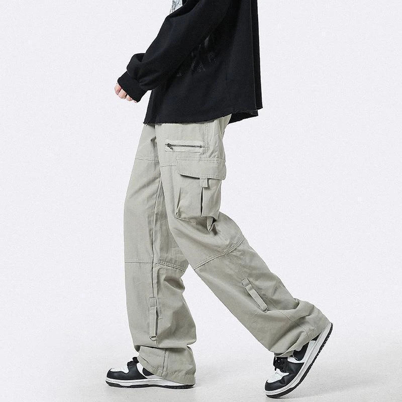 New Vintage Streetwear™ Khaki Cargo Pants