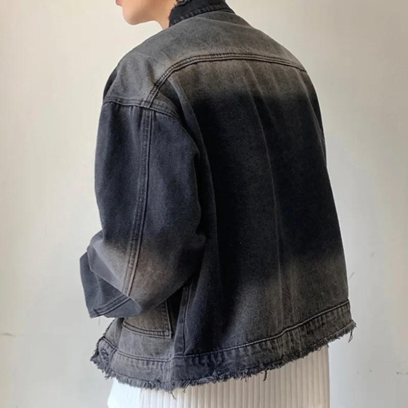 New Vintage Streetwear™ Washed Denim Jacket