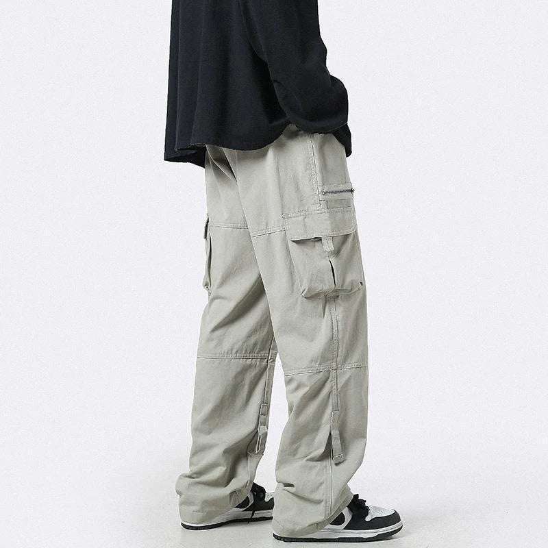 New Vintage Streetwear™ Khaki Cargo Pants