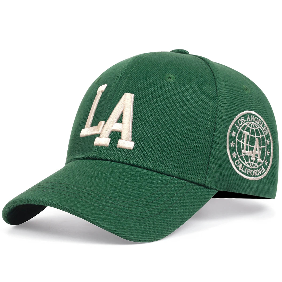 New Vintage Streetwear™ LA Embroidered Adjustable Snapback Baseball Hat