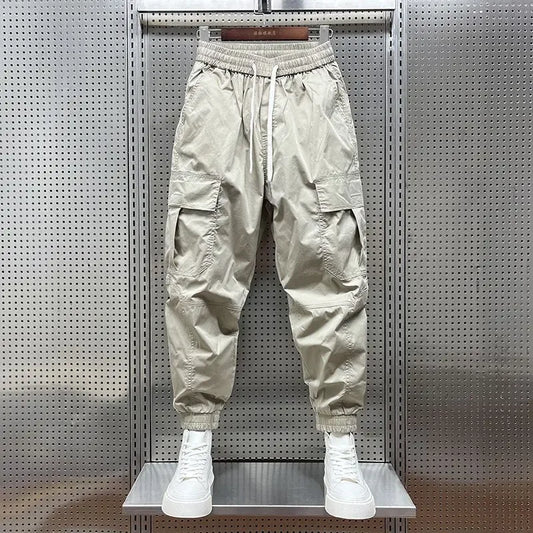 New Vintage Streetwear™ Cargo Multi-Pocket Joggers