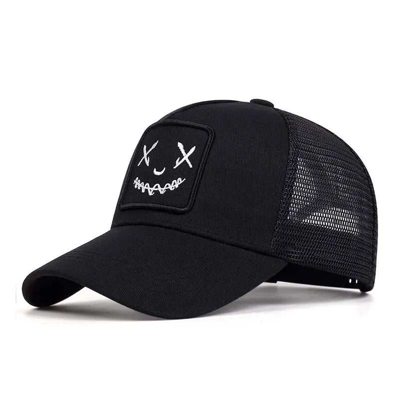 New Vintage Streetwear™ Stitched Smile Adjustable Snapback